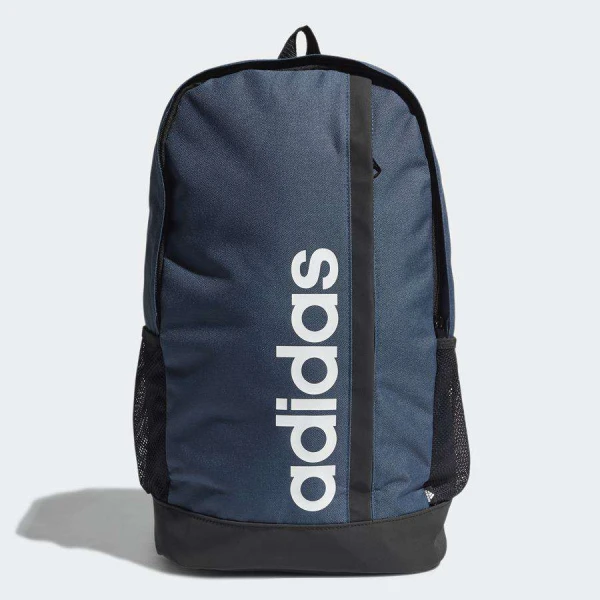MOCHILA ADIDAS ESSENTIALS LOGO UNISSEX - Marinho/branco