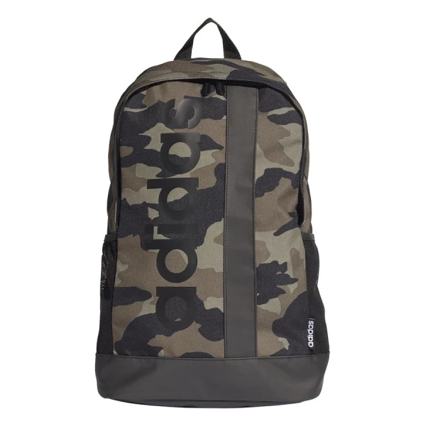 MOCHILA ADIDAS LINEAR LOGO - Verde/preto