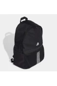 MOCHILA CLASSIC 3-STRIPES ADIDAS UNISSEX - Preto/branco