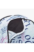 MOCHILA NIKE BRASÍLIA ESTAMPADA INFANTIL - Azul celeste/preto MOCHILA NIKE BRASÍLIA ESTAMPADA INFANTIL - Azul celeste/preto