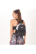 MOCHILA NIKE BRASILIA JDI MINI INFANTIL - Preto/branco