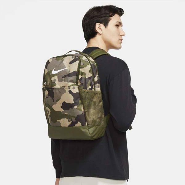 MOCHILA NIKE BRSLA M BKPK 9.0 AOP UNISSEX - Verde
