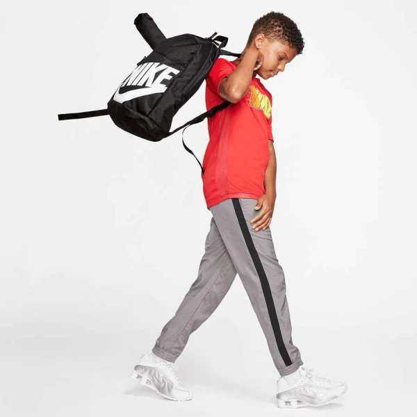 MOCHILA NIKE ELEMENTAL INFANTIL - Preto/branco