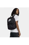 MOCHILA NIKE HERITAGE BKPK SWOOSH WAVE UNISSEX - Preto/branco MOCHILA NIKE HERITAGE BKPK SWOOSH WAVE UNISSEX - Preto/branco