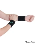 MUNHEQUEIRA ASICS COURT 2N1 WRISTBAND - Marinho/verde MUNHEQUEIRA ASICS COURT 2N1 WRISTBAND - Marinho/verde