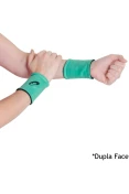 MUNHEQUEIRA ASICS COURT 2N1 WRISTBAND - Marinho/verde MUNHEQUEIRA ASICS COURT 2N1 WRISTBAND - Marinho/verde