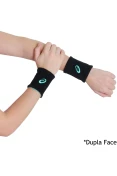 MUNHEQUEIRA ASICS COURT 2N1 WRISTBAND - Marinho/verde MUNHEQUEIRA ASICS COURT 2N1 WRISTBAND - Marinho/verde