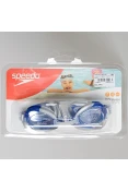 ÓCULOS SPEEDO DOLPHIN INFANTIL - Azul/prata ÓCULOS SPEEDO DOLPHIN INFANTIL - Azul/prata