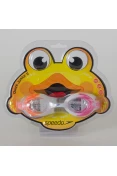 ÓCULOS SPEEDO QUICK II INFANTIL - Branco/pink
