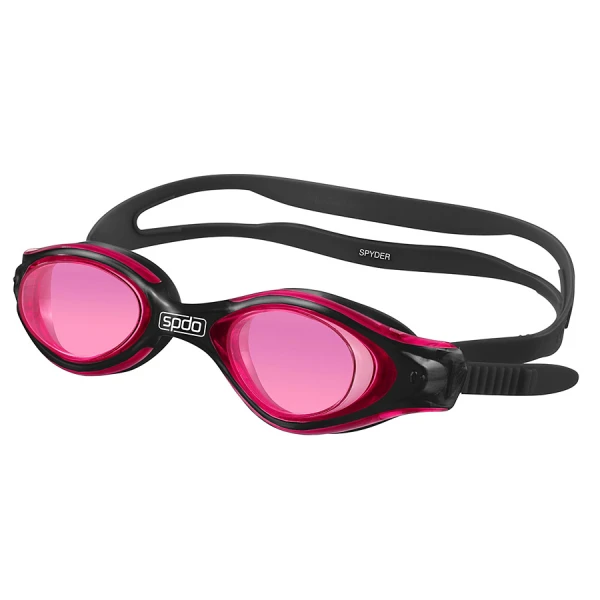 ÓCULOS SPEEDO SPYDER - Preto/vermelho