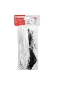 REDE REDESPORT VÔLEI LAZER 9,5M 2 FAIXAS 180 - Preto/branco REDE REDESPORT VÔLEI LAZER 9,5M 2 FAIXAS 180 - Preto/branco