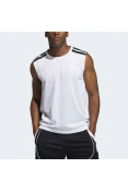 REGATA ADIDAS BASQUETE ALL WORLD MASCULINA - Branco REGATA ADIDAS BASQUETE ALL WORLD MASCULINA - Branco