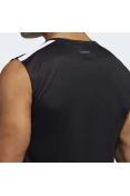 REGATA ADIDAS BASQUETE ALL WORLD MASCULINA - Preto REGATA ADIDAS BASQUETE ALL WORLD MASCULINA - Preto