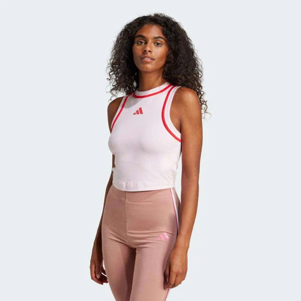 REGATA ADIDAS COLOR BLOCK FEMININA - Rosa