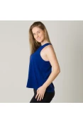 REGATA ADIDAS COOL SOLID FEMININA - Azul REGATA ADIDAS COOL SOLID FEMININA - Azul
