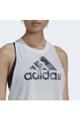 REGATA ADIDAS FLORAL TK FEMININO - Branco REGATA ADIDAS FLORAL TK FEMININO - Branco