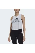 REGATA ADIDAS FLORAL TK FEMININO - Branco REGATA ADIDAS FLORAL TK FEMININO - Branco