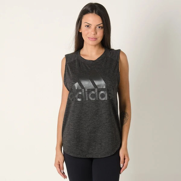 REGATA ADIDAS ID WINNERS MUSCLE FEMININA - Chumbo
