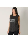REGATA ADIDAS ID WINNERS MUSCLE FEMININA - Chumbo REGATA ADIDAS ID WINNERS MUSCLE FEMININA - Chumbo