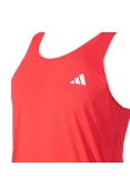 REGATA ADIDAS OWN THE RUN 3 LISTRAS MASCULINA - Vermelho REGATA ADIDAS OWN THE RUN 3 LISTRAS MASCULINA - Vermelho