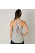 REGATA ADIDAS PER XBACK TANK FEMININA - Cinza REGATA ADIDAS PER XBACK TANK FEMININA - Cinza