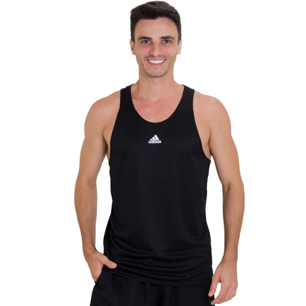 REGATA ADIDAS RESPONSE MASCULINA - Preto