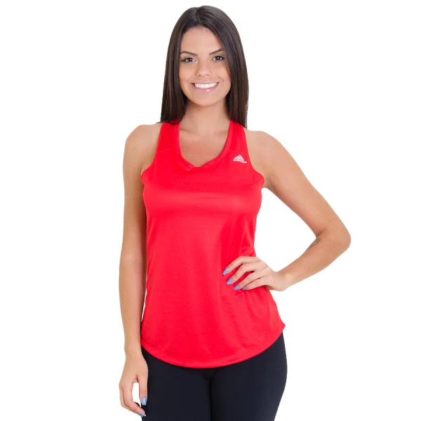 REGATA ADIDAS SEQUENCIALS FEMININA - Vermelho