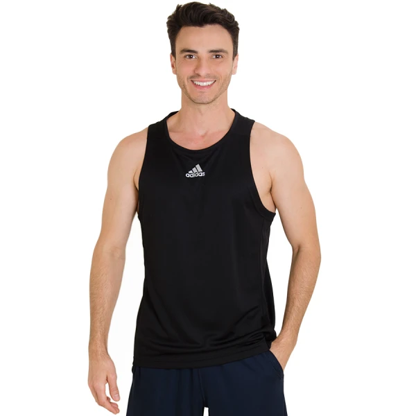 REGATA ADIDAS SEQUENCIALS MASCULINA - Preto