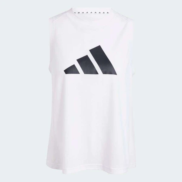 REGATA ADIDAS TR-ES LOGO TK FEMININA - Branco/preto