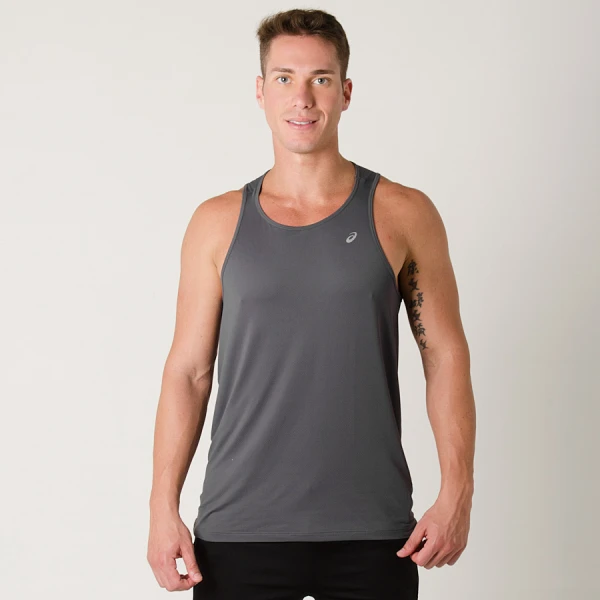 REGATA ASICS BASIC PA TANK MASCULINA - Grafite