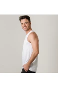 REGATA ASICS CORE PA TANK MASCULINA - Branco REGATA ASICS CORE PA TANK MASCULINA - Branco