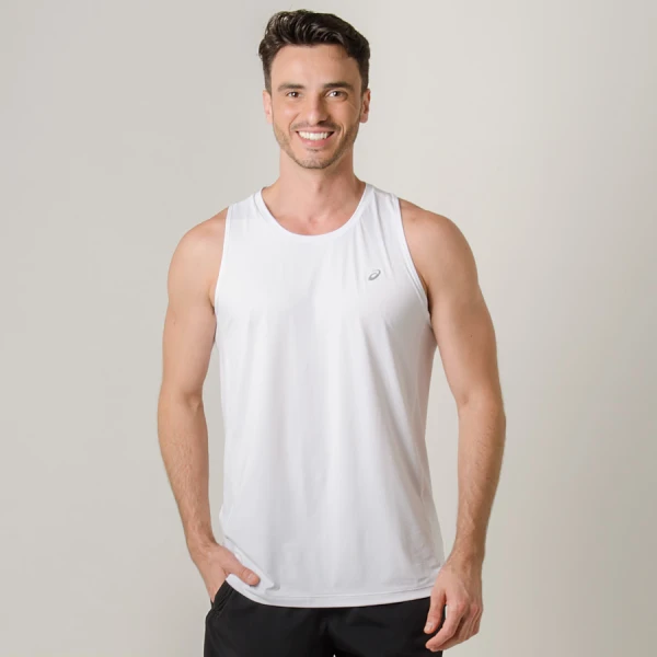 REGATA ASICS CORE PA TANK MASCULINA - Branco