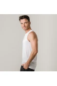 REGATA ASICS CORE PES TANK MASCULINA - Branco REGATA ASICS CORE PES TANK MASCULINA - Branco
