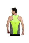 REGATA ASICS TRAINING SINGLET MASCULINA - Cinza/amarelo REGATA ASICS TRAINING SINGLET MASCULINA - Cinza/amarelo