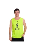 REGATA ASICS TRAINING SLEEVELESS VS MASCULINA - Amarelo/preto REGATA ASICS TRAINING SLEEVELESS VS MASCULINA - Amarelo/preto