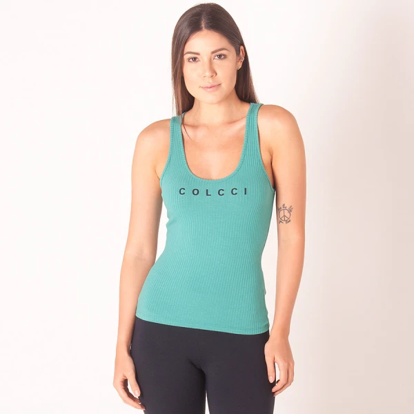 REGATA COLCCI CANELADA FEMININA - Verde