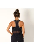 REGATA COLCCI ESTAMPADA DETALHE TELA FEMININA - Bordo/preto REGATA COLCCI ESTAMPADA DETALHE TELA FEMININA - Bordo/preto