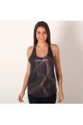 REGATA COLCCI ESTAMPADA FEMININA - Chumbo REGATA COLCCI ESTAMPADA FEMININA - Chumbo