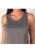 REGATA COLCCI ESTAMPADA FEMININA - Cinza REGATA COLCCI ESTAMPADA FEMININA - Cinza