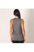 REGATA COLCCI ESTAMPADA FEMININA - Cinza REGATA COLCCI ESTAMPADA FEMININA - Cinza