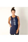 REGATA COLCCI ESTAMPADA FEMININA - Marinho REGATA COLCCI ESTAMPADA FEMININA - Marinho