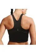 REGATA NIKE CROPPED DRI-FIT NIKE TEMPO FEMININA - Preto REGATA NIKE CROPPED DRI-FIT NIKE TEMPO FEMININA - Preto