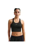 REGATA NIKE CROPPED DRI-FIT NIKE TEMPO FEMININA - Preto REGATA NIKE CROPPED DRI-FIT NIKE TEMPO FEMININA - Preto