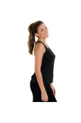 REGATA NIKE DRI FIT CONTOUR TANK FEMININA - Preto REGATA NIKE DRI FIT CONTOUR TANK FEMININA - Preto