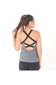 REGATA NIKE DRI-FIT ELÁSTICA FEMININA - Grafite
