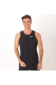 REGATA NIKE DRI-FIT MILER MASCULINA - Preto