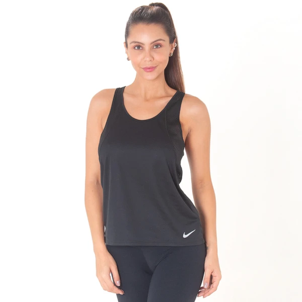 REGATA NIKE RUN FEMININA - Preto