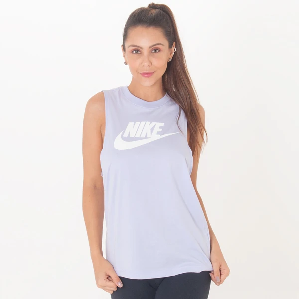 REGATA NIKE SPORTSWEAR ESSENTIAL FEMININA - Lilas