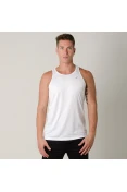 REGATA PARA CORRIDA ASICS BASIC TANK MASCULINA - Branco REGATA PARA CORRIDA ASICS BASIC TANK MASCULINA - Branco