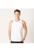 REGATA PUMA CORE RUN SINGLET MASCULINA - Branco REGATA PUMA CORE RUN SINGLET MASCULINA - Branco